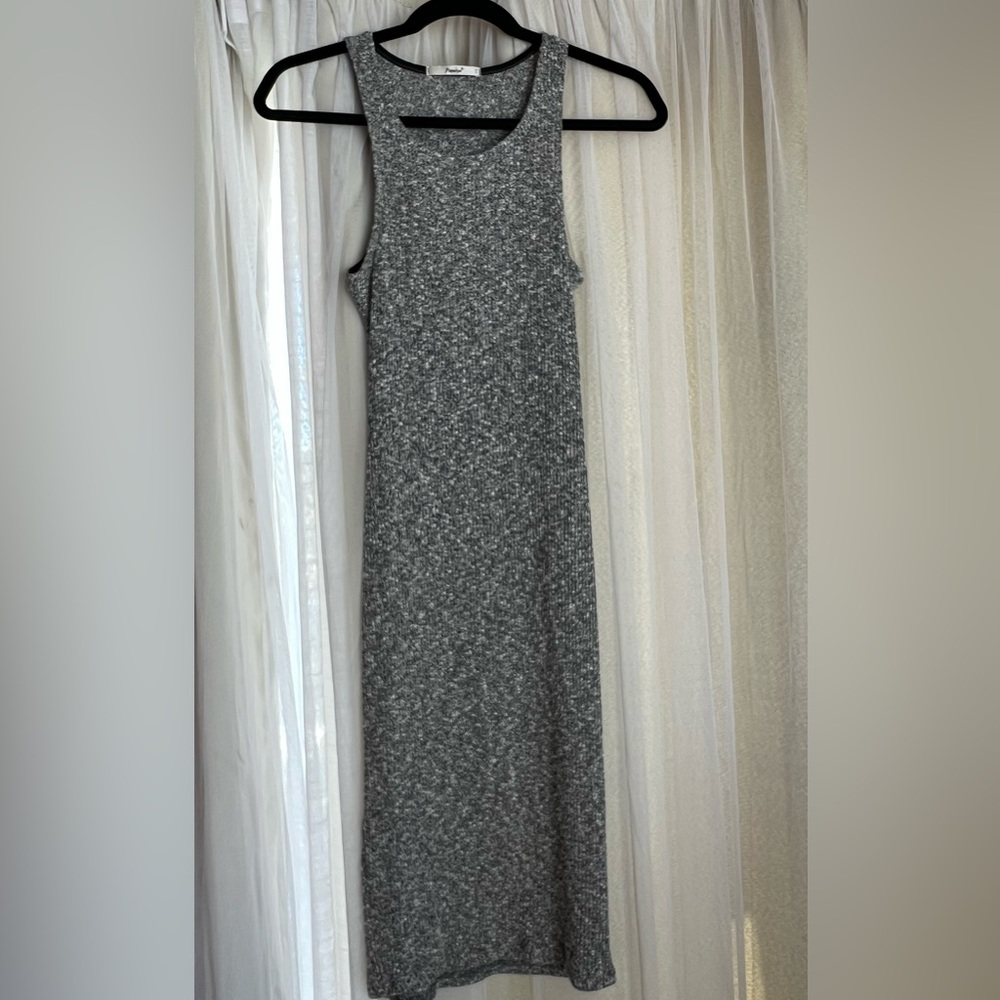 Body hugging soft Midi dress